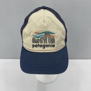 Patagonia Fitz Roy Boulders Layback Maroon Trucker Hat Women's Adult OSFA